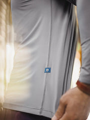 ハイテク半ハイネック 長袖インナーTシャツ